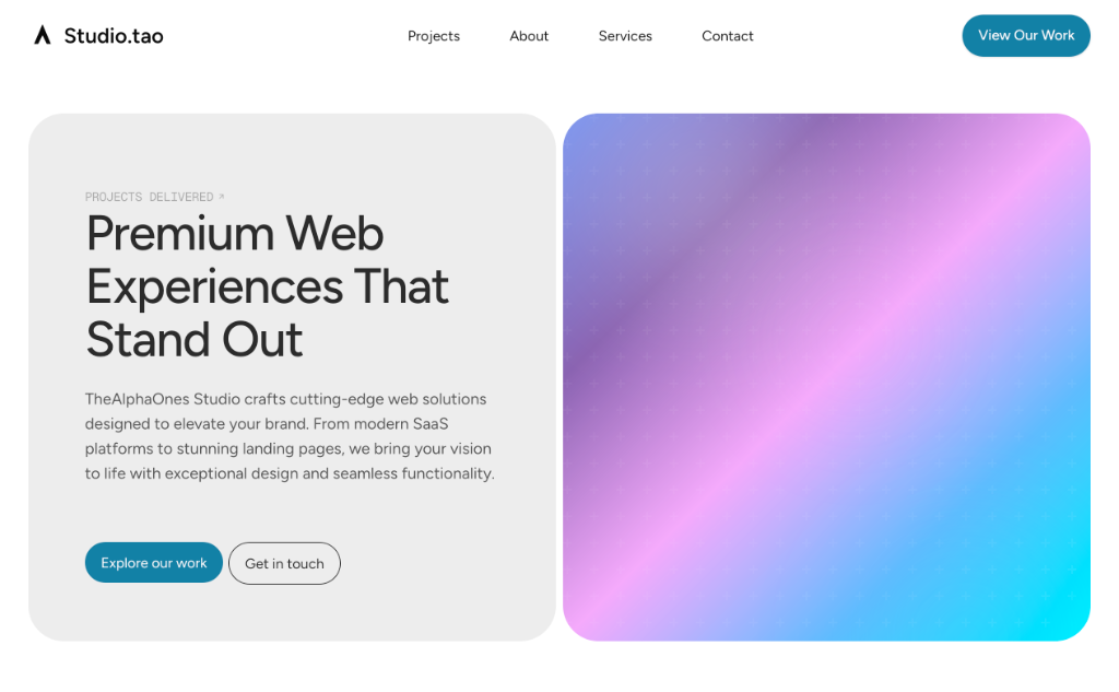 Premium Web Experiences